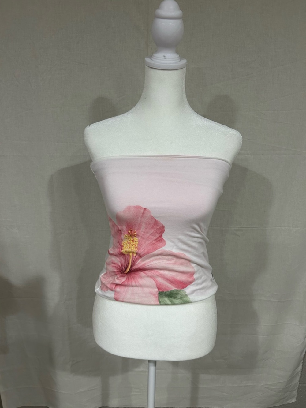 Hollister NWOT Floral Summer Print Strapless Top